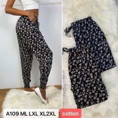 Spodnie Damskie Letnie Rozmiar:  M/L L/XL XL/2XL 