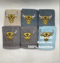 Ręczniki frotte 100%bawełna Rozmiar: 50x100cm Kod: EF8F6