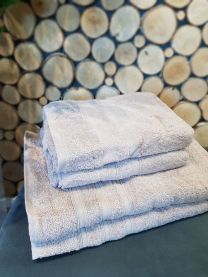 Komplet ręczników BEŻOWY 70x140 + 50x90  Kod: A123-5