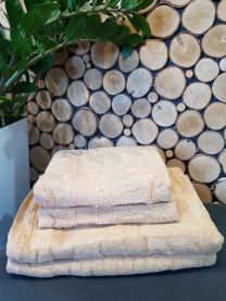Komplet ręczników MUSZTARDA 70x140 + 50x90  Kod: A123-4
