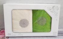 Komplet ręczników  100% bawełna rozmiar 70x140 cm Kod: H-7589