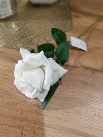 Róża gałązka BIAŁY 50 cm Kod: SZ-15