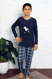 Bawełniana Piżama Chłopieca LaPenna  Rozm : 134-164 Kod: 20018