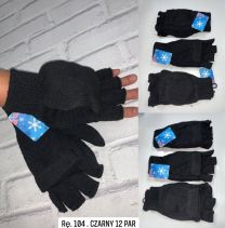 Rękawiczki damskie Standard Jeden Kolor A04-RE104