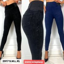 Spodnie Jeansowe -Ocieplane Rozmiar:  S-XL
