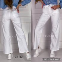 Spodnie Damskie Białe 34-42 Kod: LAN 4483#