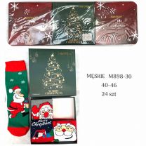 Skarpety świąteczne męskie Rozmiar: 40-46 Kod T11-M898-20