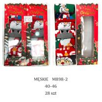 Skarpety świąteczne męskie Rozmiar: 40-46 Kod T11-M898-2