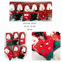 Skarpety świąteczne męskie Rozmiar: 39-42/43-46 Kod T11-MK-28005